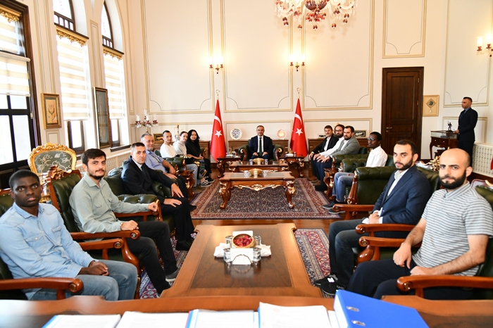 TUDER Üyeleri, Vali Soytürk'ü Ziyaret Ederek Faaliyetlerini Tanıttılar
