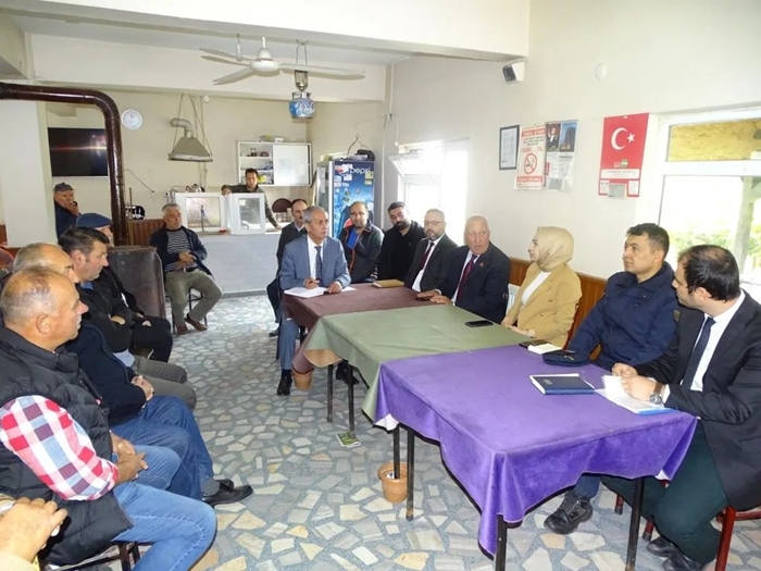 Kaymakam Çanakcıoğlu'ndan Akören ve Evciler Köyüne Ziyaret