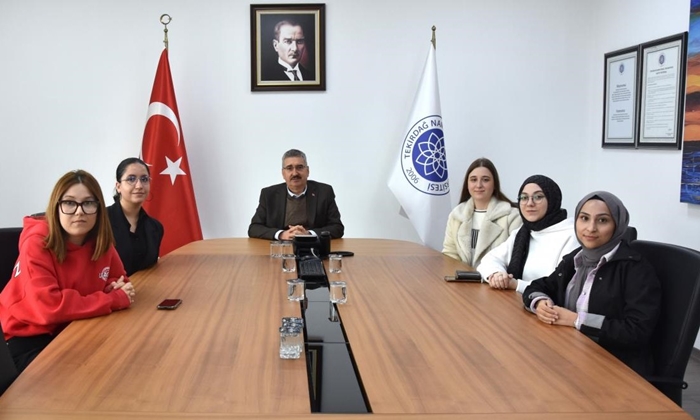 Geleceğin Hukukçularından Rektör Şahin'e Ziyaret