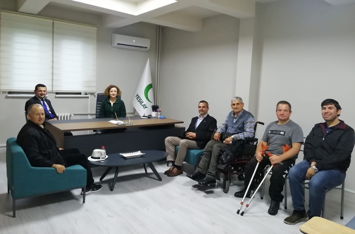 Engellilerin Sorunları ve Yeşilay Çalışmaları Konuşuldu