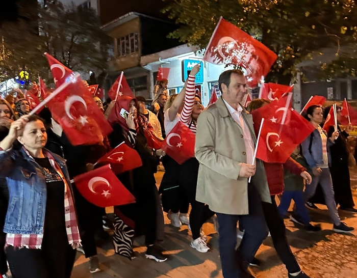 Vize'de Fener Alayıyla 100. Yıl Heyecanı