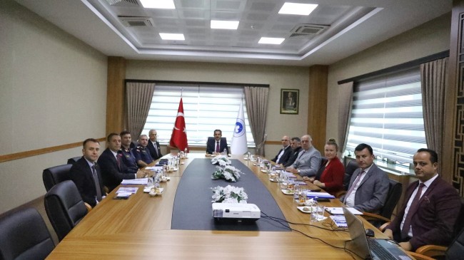 KLÜ'de 2023-2024 Akademik Yılı Güvenlik Tedbirleri Ele Alındı