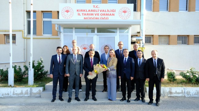 Vali Ekici'den İl Tarım ve Orman Müdürlüğüne Ziyaret