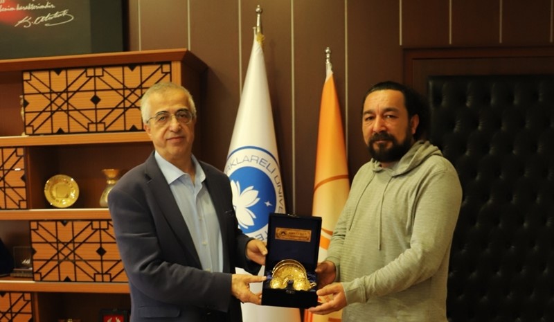 Dr. Keskin Rektör Şengörür'e Veda Ziyareti Gerçekleştirdi