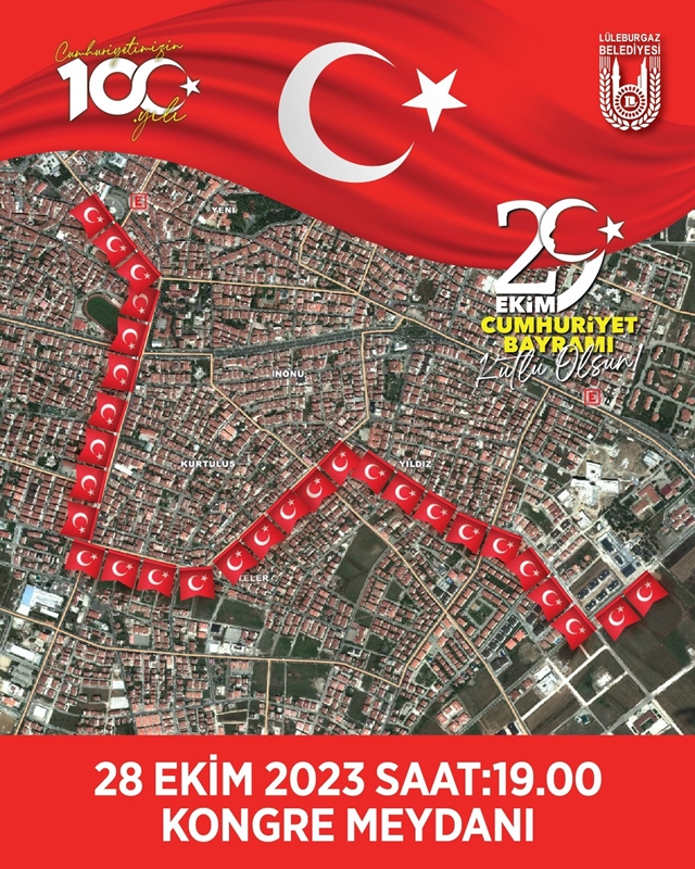 Bu Akşam Düzenlenecek Cumhuriyet Yürüyüşünün Güzergahı Belli Oldu