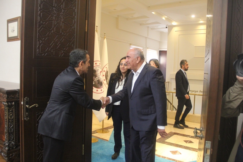 Valilikteki Kabul Törenine Zortul Medya da Katıldı