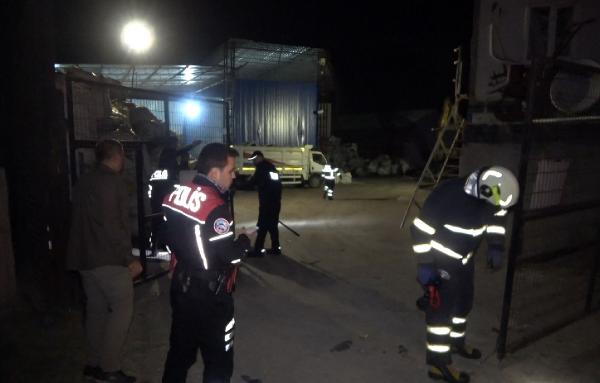 Edirne'de ekipleri harekete geçiren hurdacıda patlama ve yangın ihbarı, asılsız çıktı