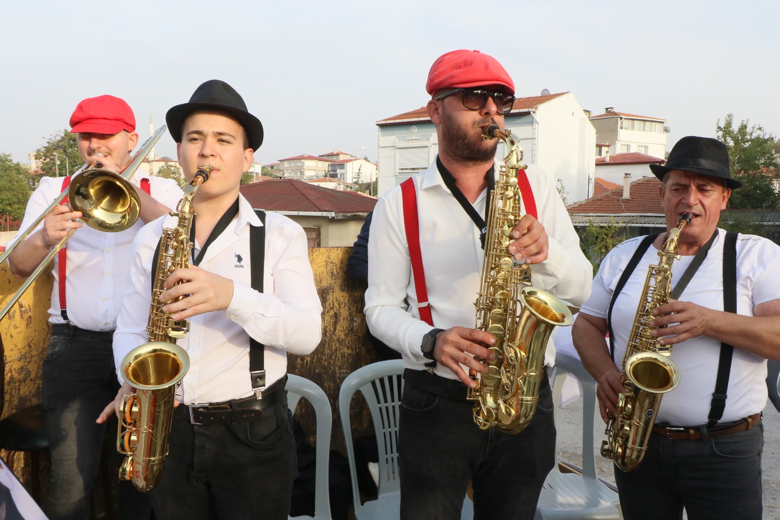 Kırklareli Belediye Bando Ekibi Cumhuriyetin 100. Yıl Coşkusunu Yükseltti