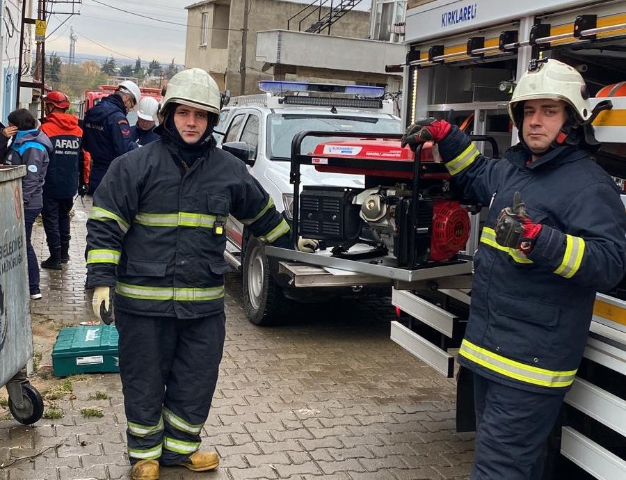 Başarılı Bir Tatbikatla Kırklareli Belediyesi İtfaiye Müdürlüğü Yine Hazır