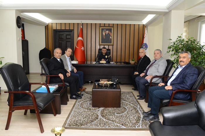 Huzurlu ve Güvenli Yaşam İçin Dayanışma Derneğinden İl Emniyet Müdürü'ne Ziyaret