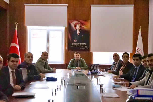 Vali Yardımcısı Tanrıseven Başkanlığında Mera Komisyonu Toplantısı Gerçekleştirildi