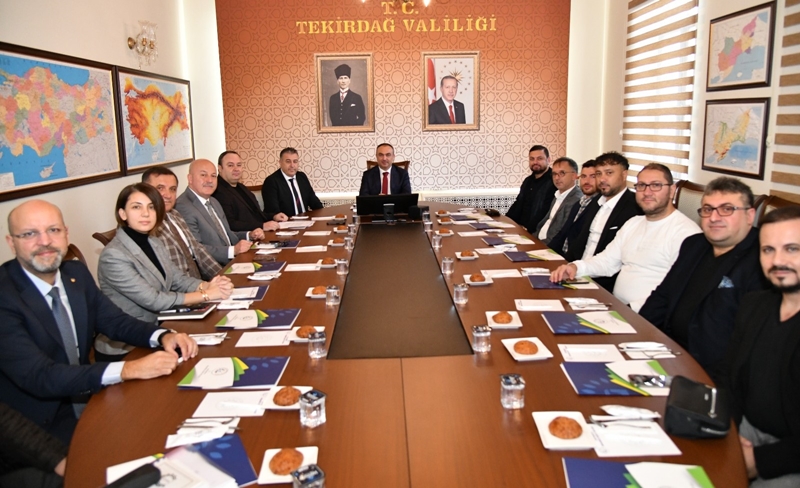 Vali Soytürk, Hayrabolu OSB Toplantısına Katıldı