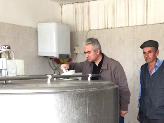 Kırklareli İl Tarım ve Orman Müdürlüğü'nden Süt Soğutma Tankları Denetimi