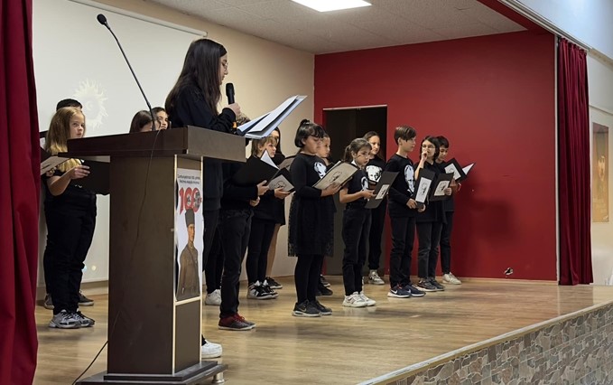 Kaynarca İlköğretim Okulu'nda Atatürk'ü Anma Programı