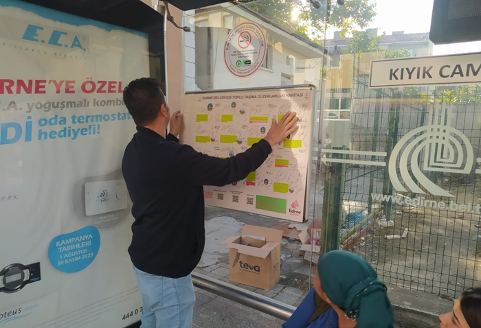 Edirne'de Toplu Taşımada Yeni Güzergah
