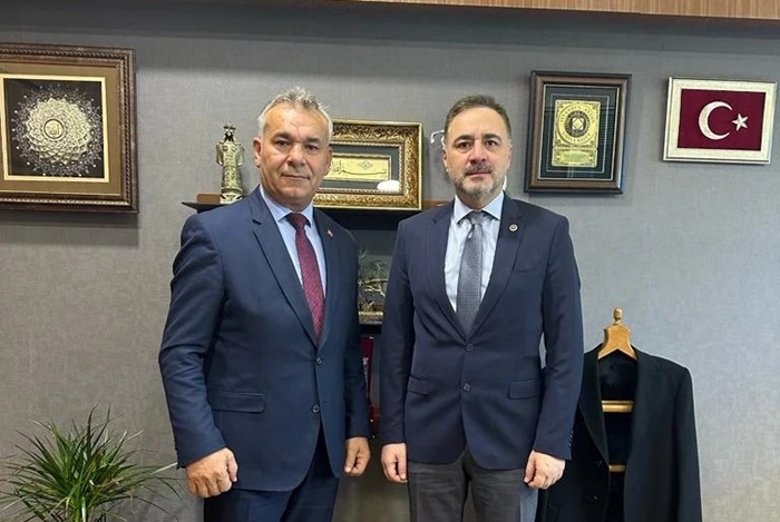 Başkan Koşdemir’den Milletvekili Sarıçam’a TBMM’de Ziyaret