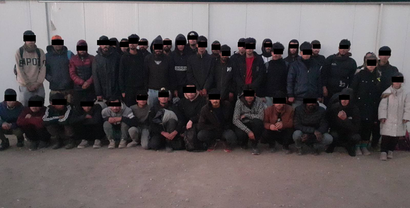 Jandarma, Düzensiz Göçle Mücadelede Etkin Faaliyetlerini Sürdürüyor