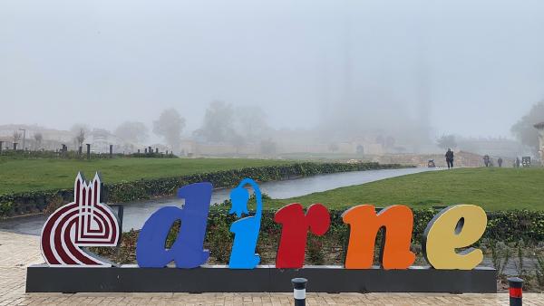 Edirne'de sis etkili oldu