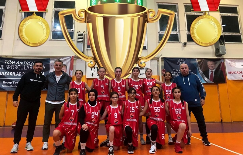 U14 Kız Basketbol Takımı, Sezonda Büyük Başarıya İmza Attı