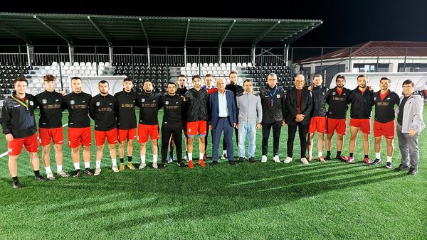 Başkan Nalbant, Evrensekiz Evrenspor'a Destek İçin İdmanı Ziyaret Etti