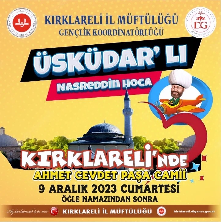 Nasrettin Hoca Etkinliği, Gençlere Manevi Değerlerin Sunulduğu Bir Fırsat Olacak