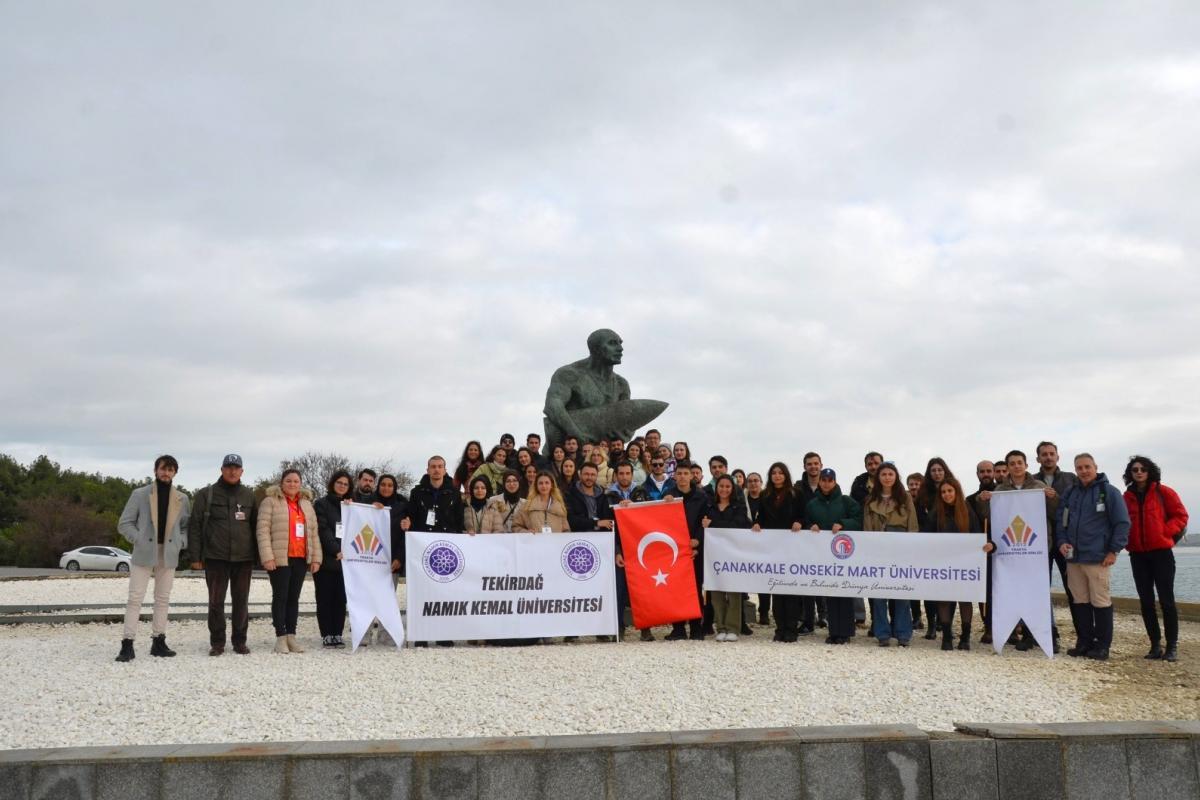 TÜB Çanakkale Kültür ve Çanakkale Şehitlik Gezisi Düzenlendi