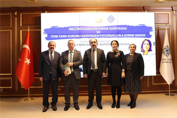 Prof. Dr. Nurten Çetin, Türk Tarih Kurumunda, Edirne'nin Kurtuluşunu Ele Alan Bir Konferans Gerçekleştirdi