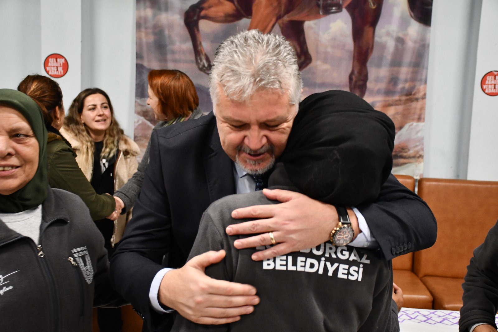 Başkan Gerenli Emekçi Kadınlar ile Bir Araya Geldi
