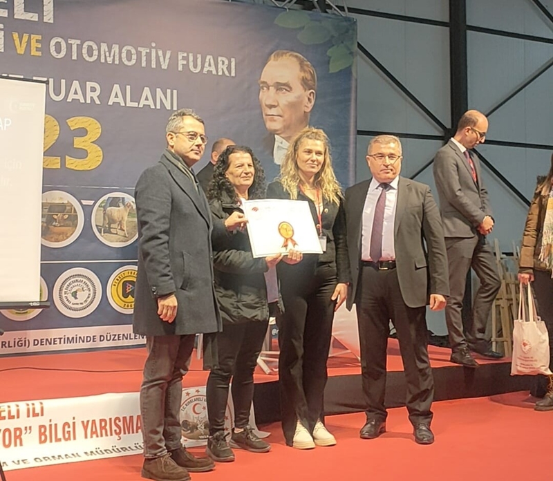 Yeşilova Köyünden Çiftçiler Yarışmada Birinci Oldular
