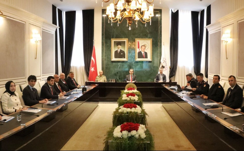 Kırklareli'nde Güvenlik ve Asayiş Toplantısı Gerçekleştirildi