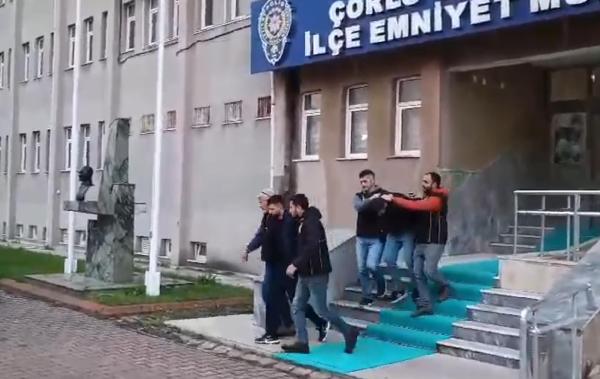 Tekirdağ'da 2 gaspçı, 1800 saatlik görüntü incelenerek yakalandı