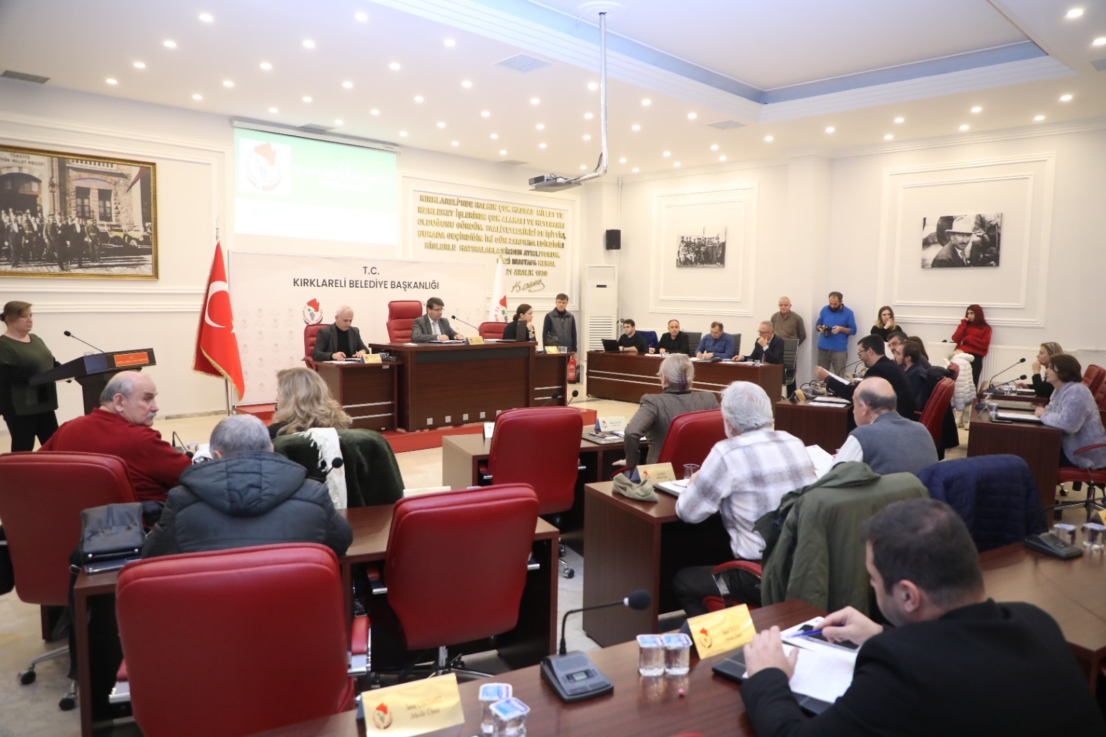 Kırklareli Belediye Meclisi Aralık Ayı Toplantısı Gerçekleştirildi