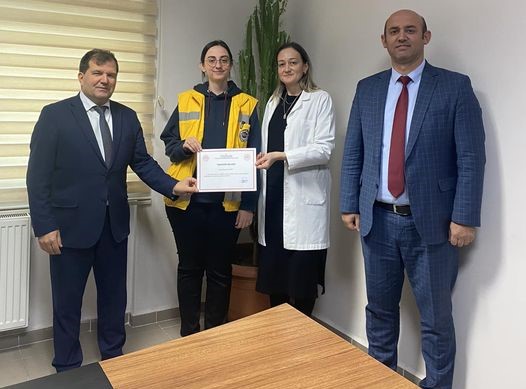 Acil Servis Sorumlu Hekimi Dr. Zeynep Nur Güldü'ye Özel Teşekkür