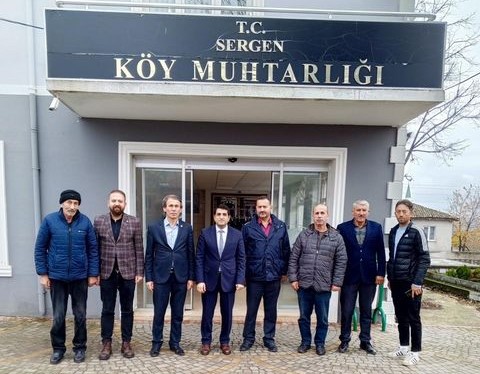 Kaymakam Özdemir'den Sergen Köyüne Ziyaret