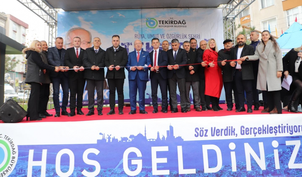 Kapaklı İlçesi 100. Yıl Meydanı Törenle Hizmete Açıldı