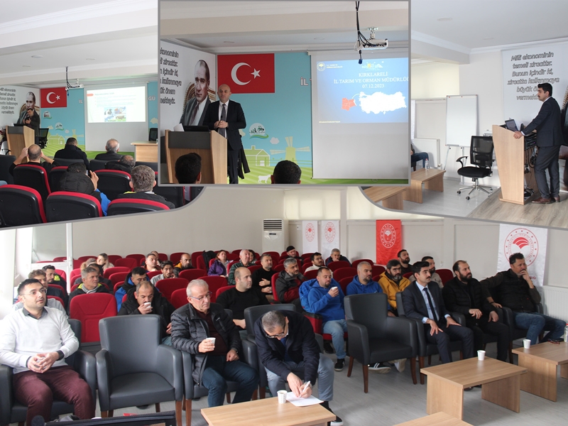 Kırklareli'nde 500 Baş ve Üzeri Çiftliklere Yönelik Özel Konferans