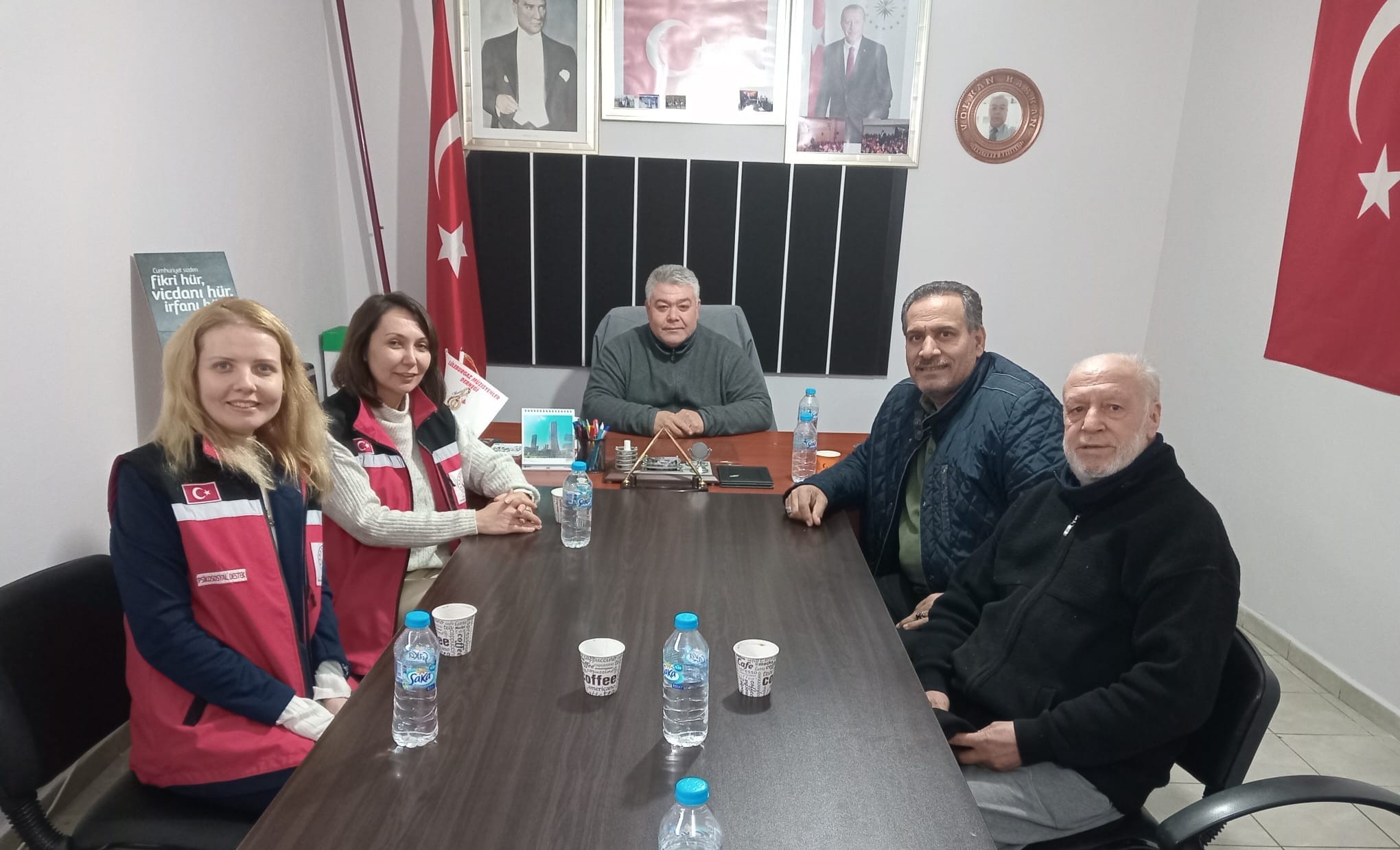 Roman Dernek Federasyon Başkanlığı Lüleburgaz İrtibat Noktasını Ziyaret