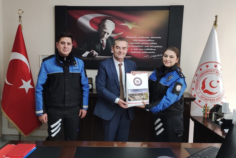 Emniyetten Müdür Özbaş'a Ziyaret