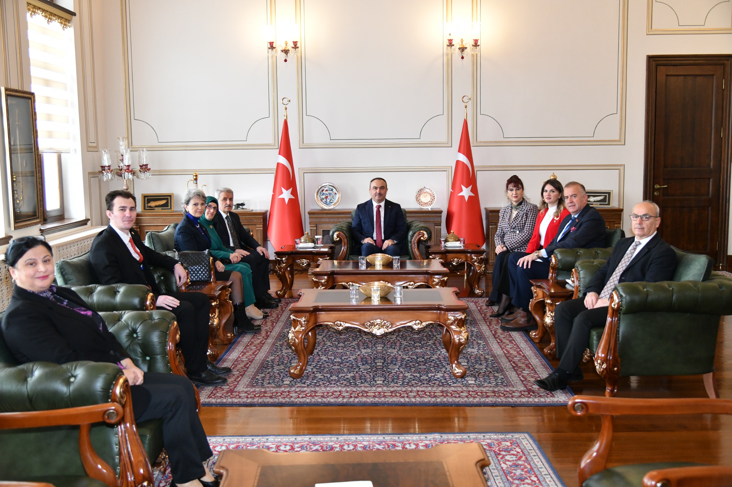 İnsan Hakları Kurulu Üyeleri'nden Vali Soytürk'e Ziyaret