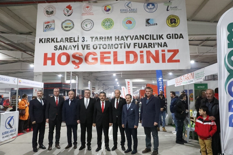 Fuar'ı Ziyaret Ederek Üreticiler ile Bir Araya Geldiler