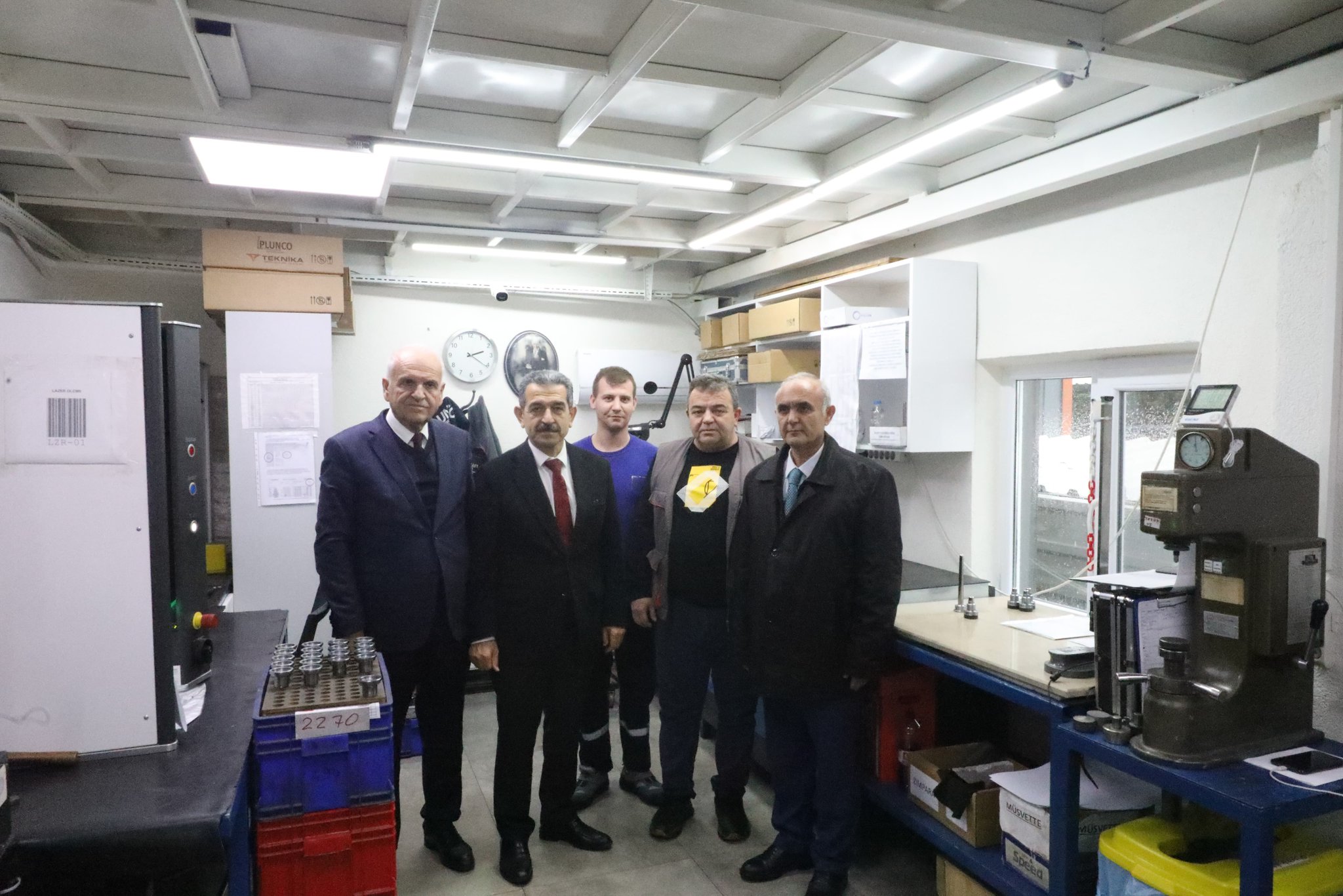 Vali Ekici Firma Ziyaretlerine Devam Ediyor