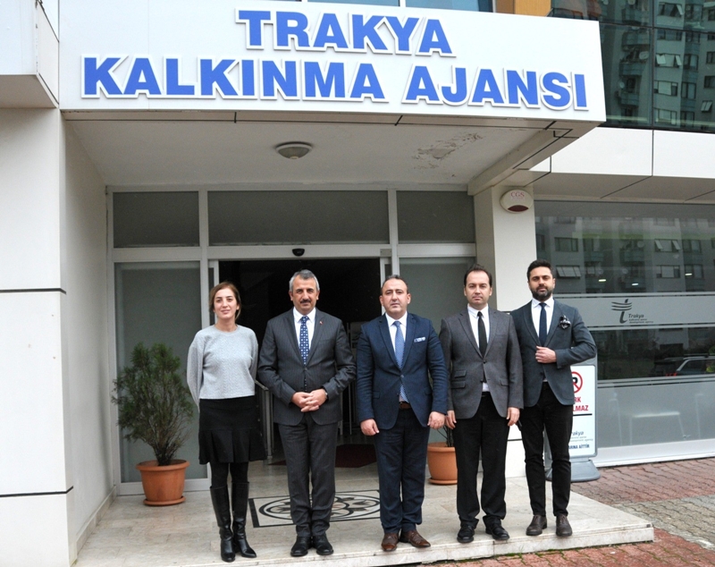 Edirne Valisi Sezer, Trakya Kalkınma Ajansı'nı Ziyaret Etti