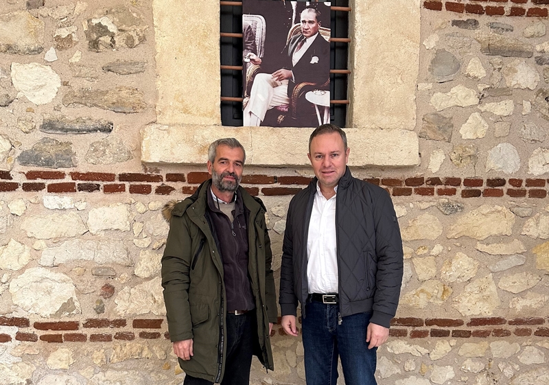İş insanı Baki Bingül'den Başkan Ilık'a Ziyaret