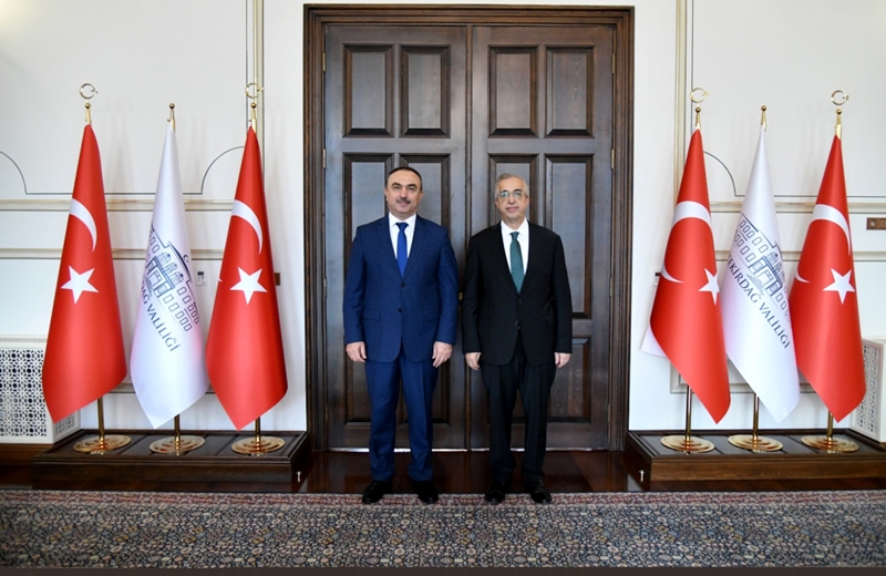 KLÜ Rektörü Şengörür, Tekirdağ Valisi Soytürk'ü Ziyaret Etti