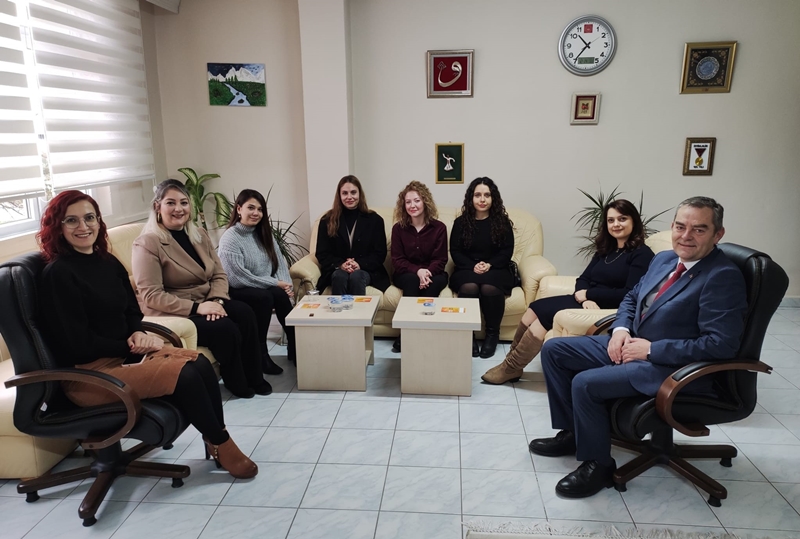 Personelden Müdür Özbaş'a Ziyaret
