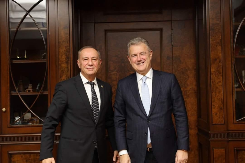 Başkan Altıntel, İzmir Ticaret Odası Başkanı Mahmut Özgener'i Ziyaret Etti