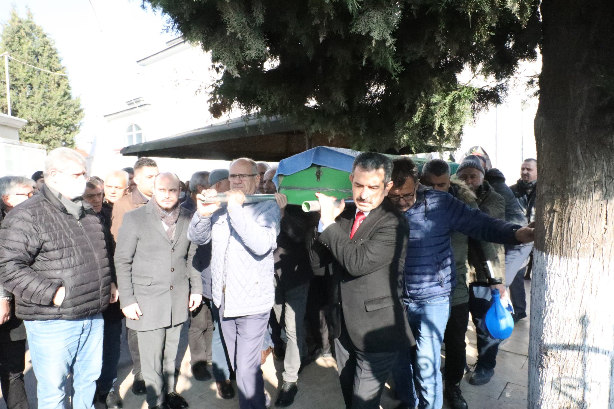 Vali Ekici Gazeteci Goncagül'ün Cenazesine Katıldı