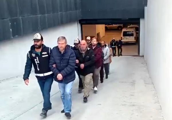 Tekirdağ'da tapuda rüşvet operasyonunda 8 şüpheli adliyede
