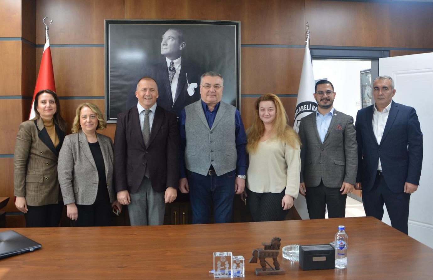 Kırklareli Belediyesi ve Barosu protokol için buluştu