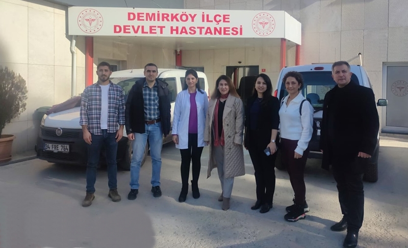 Demirköy İlçe Devlet Hastanesi'ne Yerinde Değerlendirme Ziyareti